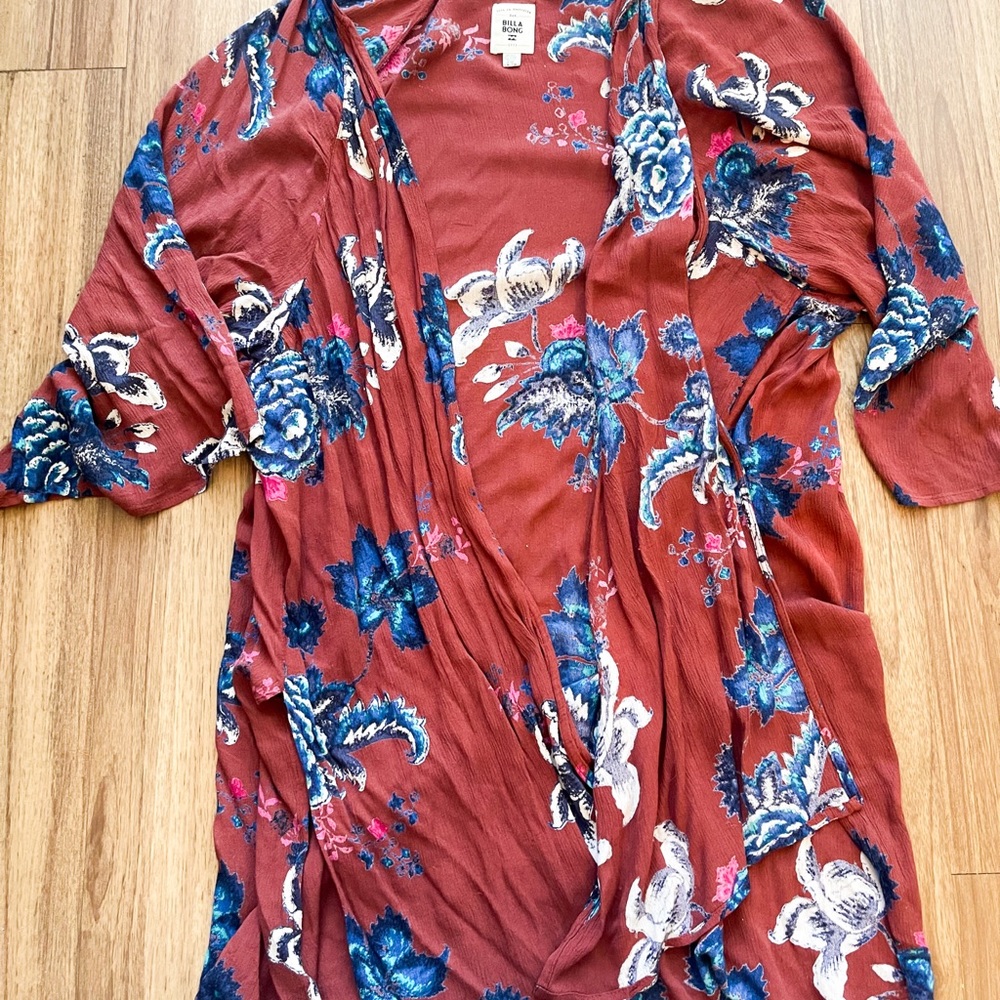Floral kimono